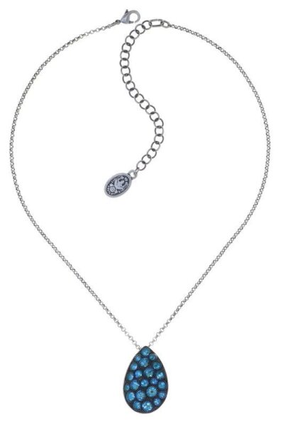 Konplott - Tears of Joy - blue/green, antique silver, necklace pendant