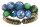Konplott - Water Cascade - blue/green, antique brass, ring