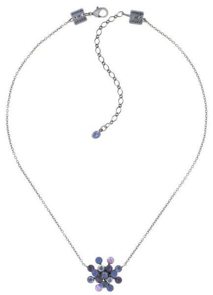 Konplott - Magic Fireball - Cloudy Sky, Blueantique silver, necklace pendant