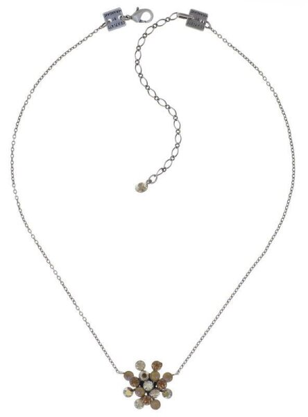 Konplott - Magic Fireball - Alien Caviar, Brownantique silver, necklace pendant