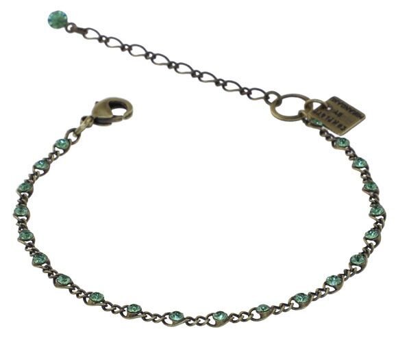 Konplott - Magic Fireball - Magnetic Greens, Green, antique brass, bracelet mini