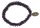 Konplott - Bead Snakes - dark lila, antique brass, bracelet elastic