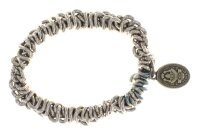 Konplott - Bead Snakes - brown, antique brass, bracelet...
