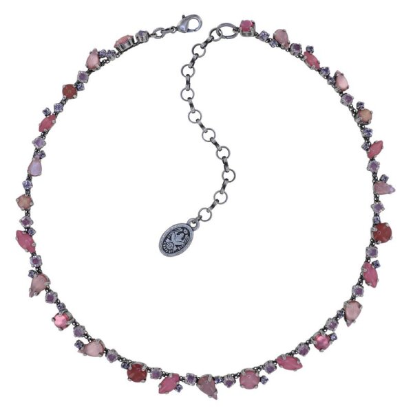 Konplott - Afternoon Tea - Soft Rose, Pink, antique silver, necklace
