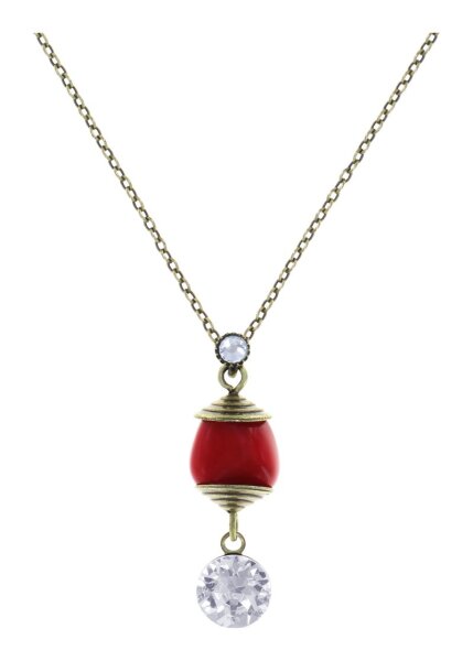 Konplott - Candycal - multi, Light antique brass, necklace pendant