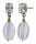 Konplott - Daily Desire - Angel White, white, Light antique brass, earring stud dangling