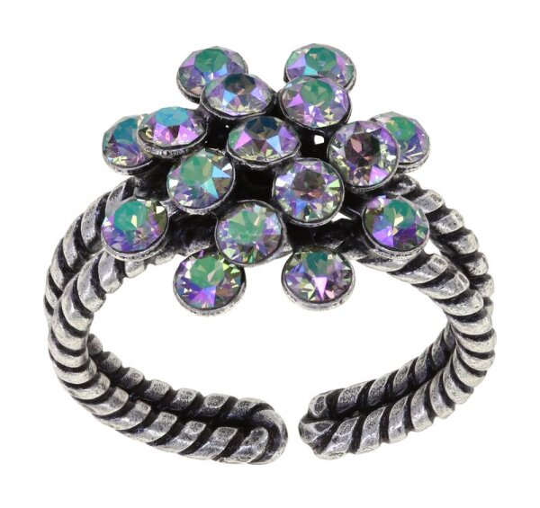 Konplott - Magic Fireball MINI - Paradise Shine, lila, antique silver, ring mini