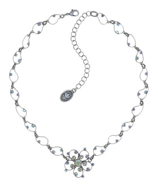 Konplott - Lovely Lucy - Paradise Illumination, lila, antique silver, necklace