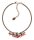 Konplott - Hippie - Earthy Spice, black/red, antique copper, necklace