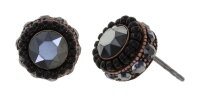Konplott - African Glam - black, antique copper, earring...