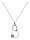 Konplott - Wireworks - Carbon Shine, black, antique silver, necklace pendant