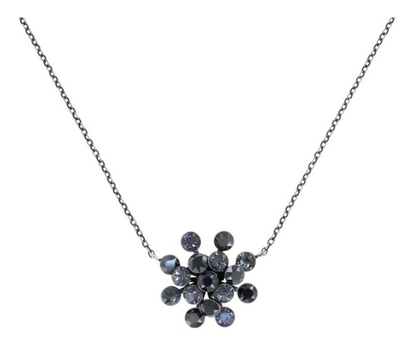 Konplott - Magic Fireball - Darkest Night, black, antique silver, necklace pendant, Classic Size