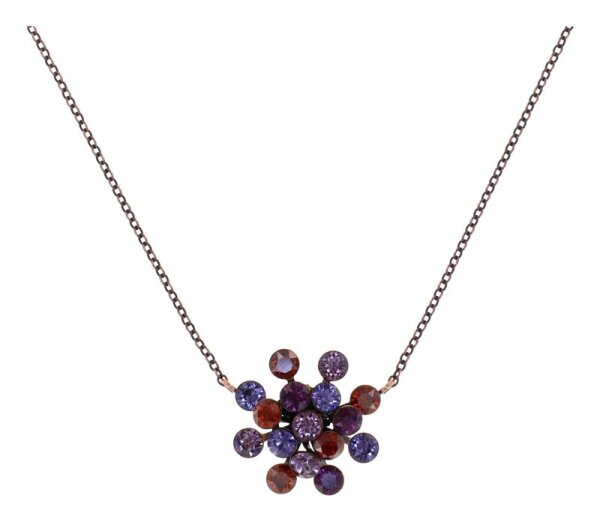 Konplott - Magic Fireball - Ruby Violet, red/lila, antique copper, necklace pendant, Classic Size