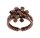 Konplott - Magic Fireball MINI - Shine On Wood, brown, antique copper, ring mini