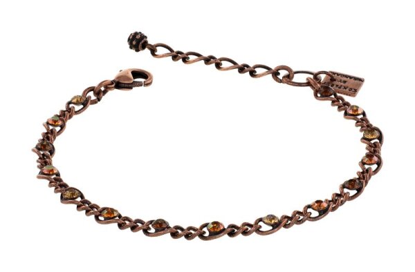 Konplott - Magic Fireball MINI - Shine On Wood, brown, antique copper, bracelet mini