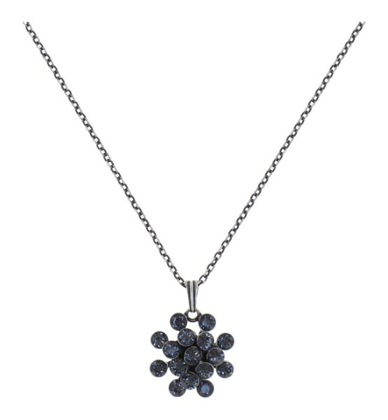 Konplott - Magic Fireball MINI - Graphite Grey, black, antique silver, necklace pendant mini