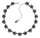Konplott - Magic Fireball MINI - Graphite Grey, Schwarz, Antiksilber, Halskette Halskette MINI-Version