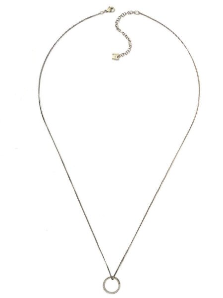 Konplott - Daily Glam - Champagne, beige, antique silver, necklace pendant, long