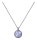 Konplott - Rivoli - lila, crystal lavender de lite, antique silver, necklace pendant