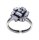 Konplott - Jumping Baguette De Luxe - Reflection White, white, antique silver, ring