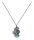 Konplott - Petit Glamour - Paradise Grey, lila, antique silver, necklace pendant