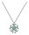 Konplott - Verlorene Unschuld am Gartenzaun - green, antique brass, necklace pendant