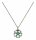 Konplott - Verlorene Unschuld am Gartenzaun - green, antique brass, necklace pendant