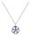 Konplott - Verlorene Unschuld am Gartenzaun - white, antique silver, necklace pendant