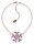 Konplott - Verlorene Unschuld am Gartenzaun - pink, antique copper, necklace