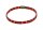 Konplott - Tilala - red/orange, antique brass, bracelet elastic