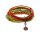 Konplott - Petit Glamour d?Afrique - multi/orange, antique copper, bracelet elastic