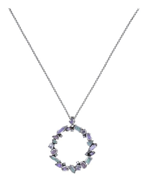 Konplott - Abegail - pastel multi, antique silver, necklace pendant, long