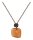 Konplott - Earth, Wind and Business - brown, antique copper, necklace pendant