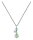 Konplott - Jelly Flow - green/lila, Light antique silver, necklace pendant