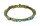 Konplott - Matrix - green, antique brass, bracelet
