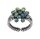 Konplott - Magic Fireball MINI - blue, antique silver| MF22-2 F201, ring