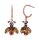 Konplott - Love Bugs - autumn, antique copper, earring stud dangling