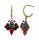 Konplott - Love Bugs - multi/green, antique brass, earring stud dangling
