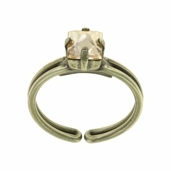 Konplott - Punk Classics - beige, antique brass, ring