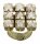 Konplott - Punk Classics - beige, antique brass, ring