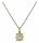 Konplott - Punk Classics - beige, antique brass, necklace pendant