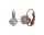 Konplott - Punk Classics - grey, antique copper, earring eurowire