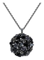 Konplott - Ballroom - black, antique silver, necklace...