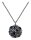 Konplott - Ballroom - black, antique silver, necklace pendant