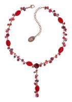 Konplott - Jelly Flow - Rot, Antikkupfer, Halskette Y Form