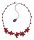 Konplott - Gorgeous - Rot, dunkles Antiksilber, Halskette