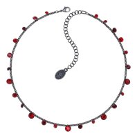 Konplott - Gorgeous - red, dark antique silver, necklace