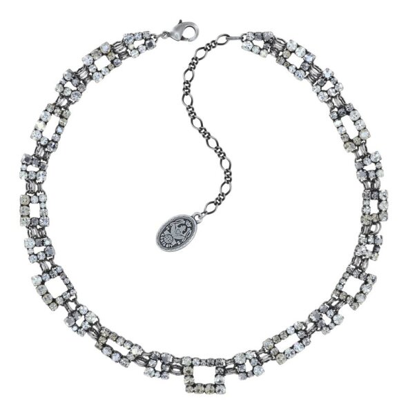 Konplott - Mytrix (II) - white, antique silver, necklace