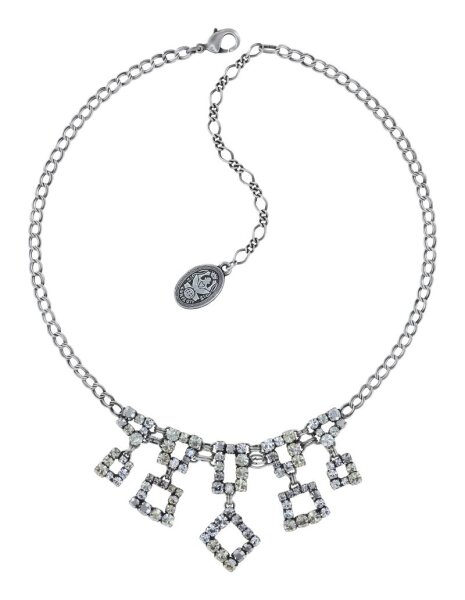 Konplott - Mytrix (II) - white, antique silver, necklace
