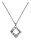 Konplott - Mytrix (II) - white, antique silver, necklace pendant